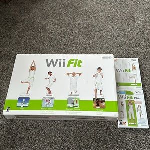 Wii Fit and Wii Fit Plus game bundle!